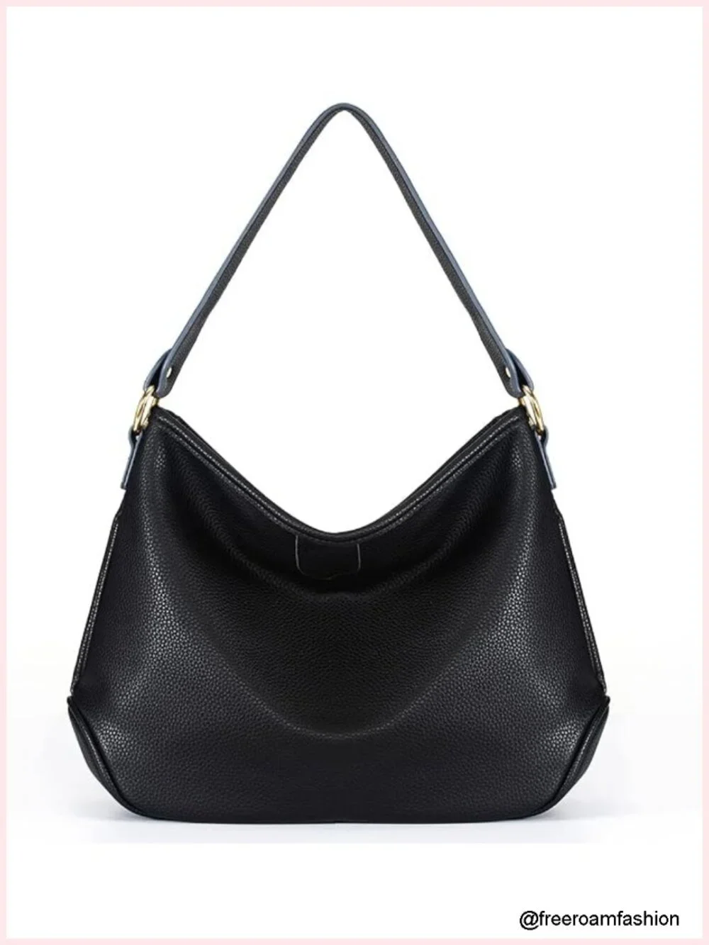 Vegan Leather Hobo Shoulder Bag Crossbody Tote Handbag for Women